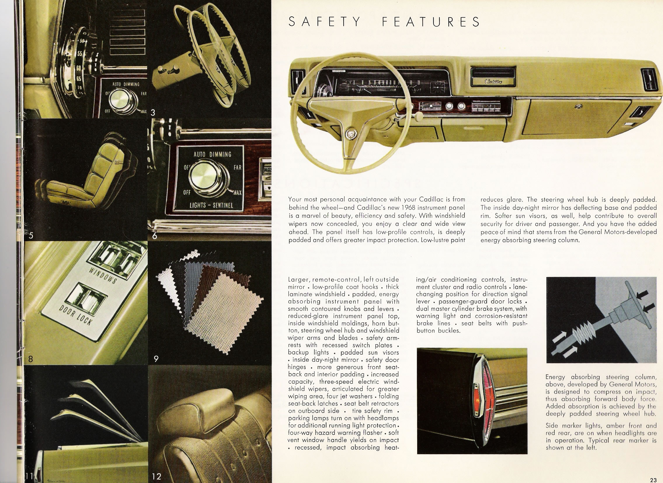 1968 Cadillac Brochure Page 8